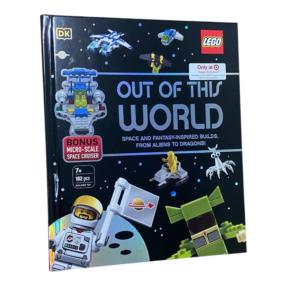 NEW- LEGO Out of This World Space fantasy Inspired Builds book with 102 Pcs set